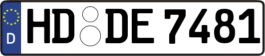 HD-DE7481