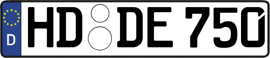 HD-DE750