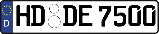 HD-DE7500