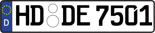 HD-DE7501