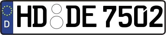 HD-DE7502