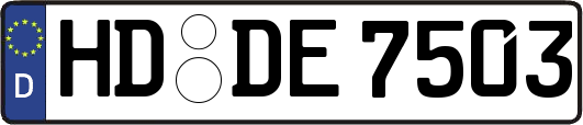 HD-DE7503