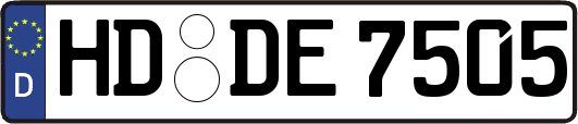HD-DE7505