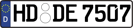 HD-DE7507