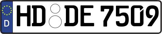 HD-DE7509
