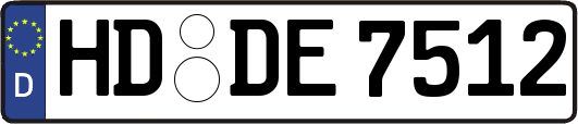 HD-DE7512