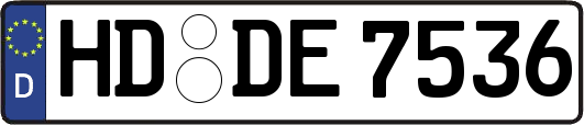 HD-DE7536