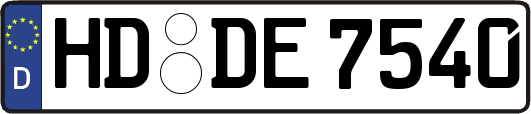 HD-DE7540
