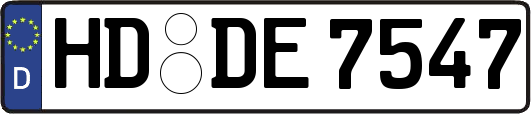 HD-DE7547