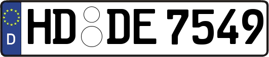 HD-DE7549