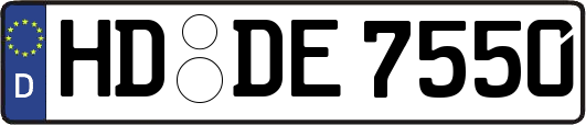 HD-DE7550
