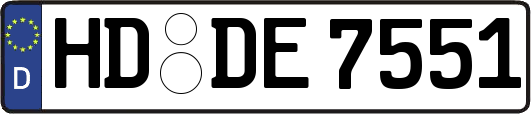 HD-DE7551