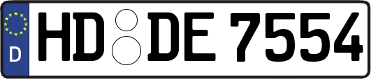 HD-DE7554