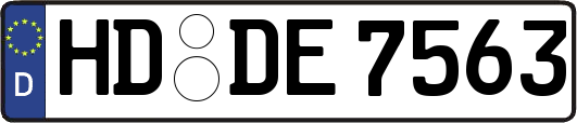 HD-DE7563