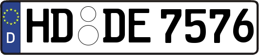HD-DE7576