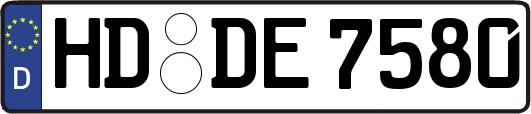 HD-DE7580