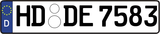 HD-DE7583