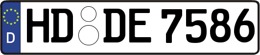 HD-DE7586