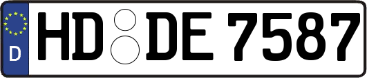 HD-DE7587