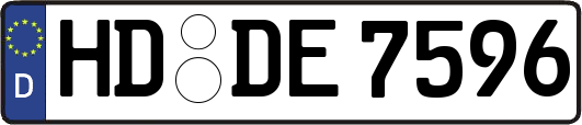 HD-DE7596