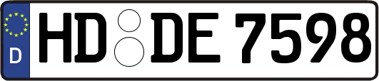 HD-DE7598