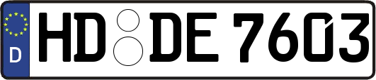 HD-DE7603