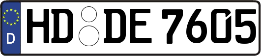 HD-DE7605