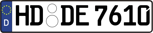 HD-DE7610