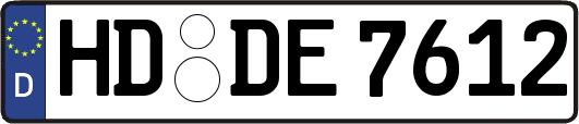 HD-DE7612