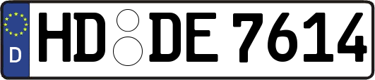 HD-DE7614