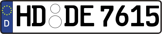 HD-DE7615