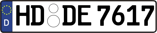 HD-DE7617