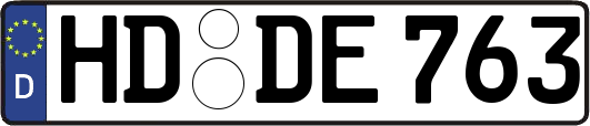 HD-DE763