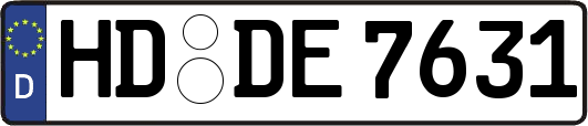 HD-DE7631