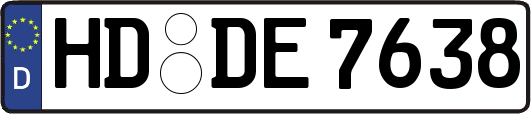 HD-DE7638