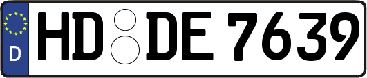 HD-DE7639