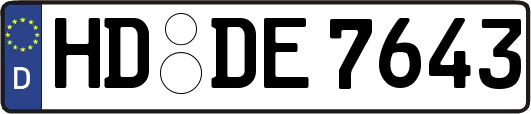 HD-DE7643