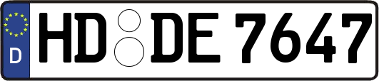 HD-DE7647