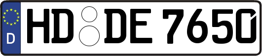 HD-DE7650