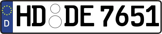 HD-DE7651