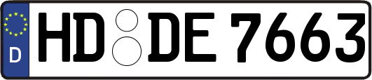 HD-DE7663