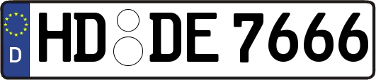 HD-DE7666
