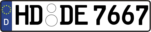 HD-DE7667