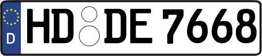 HD-DE7668