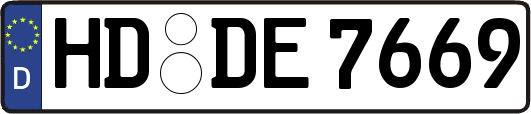 HD-DE7669