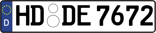 HD-DE7672