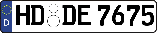 HD-DE7675
