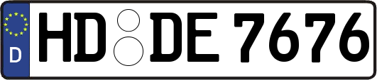HD-DE7676