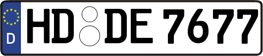 HD-DE7677