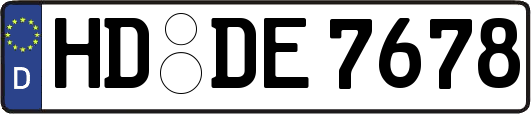 HD-DE7678